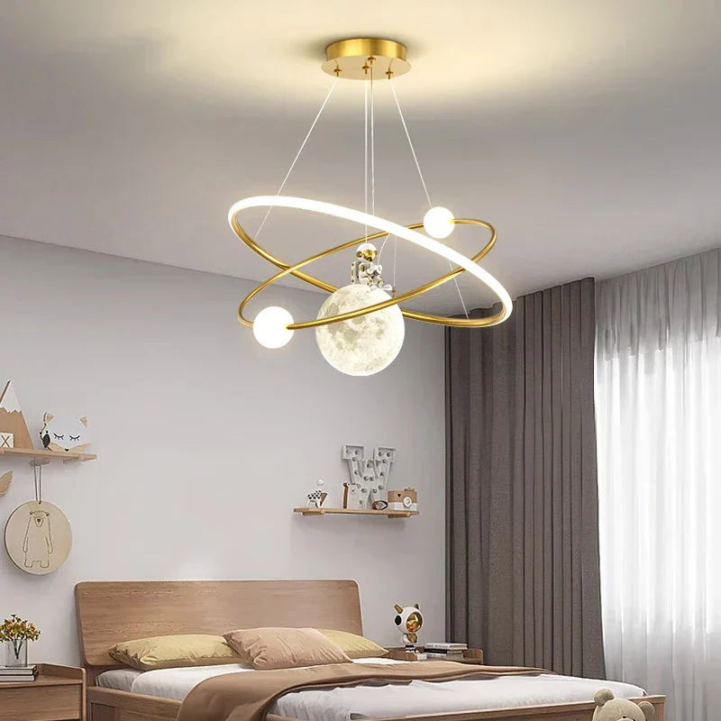 DecorBites™ ثريا متدلية LED لغرفة النوم والإضاءة في غرفة المعيشة