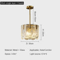 DecorBites™ Elegant Crystal Chandelier for Living Room, Restaurant, and Bedroom Lighting