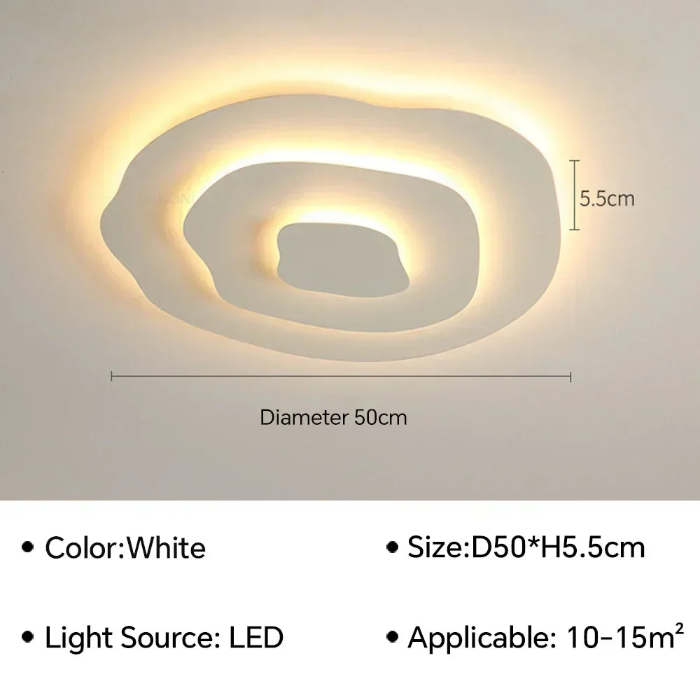 DecorBites™ ثريا سقف LED لغرفة المعيشة وغرفة النوم