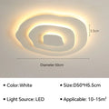 DecorBites™ ثريا سقف LED لغرفة المعيشة وغرفة النوم