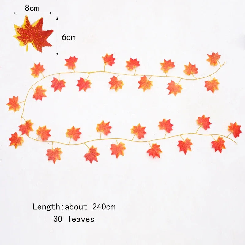 DecorBites™ 12 قطعة 2.2 متر من نبات اللبلاب الأخضر المتدلي للزينة على الحائط من النباتات الاصطناعية