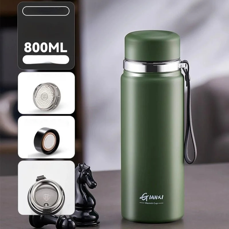 DecorBites™ 24hr Cold Cup Stainless Steel Thermos - Large Capacity Travel Thermos