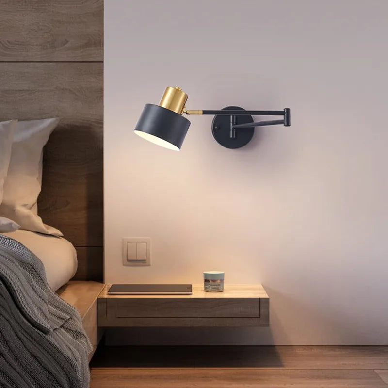 DecorBites™ Iron Art LED Wall Lamp for Bedroom Stair Kitchen Living Room Decor