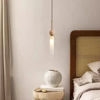 Wabi-Sabi Cream Stone Pendant Light
