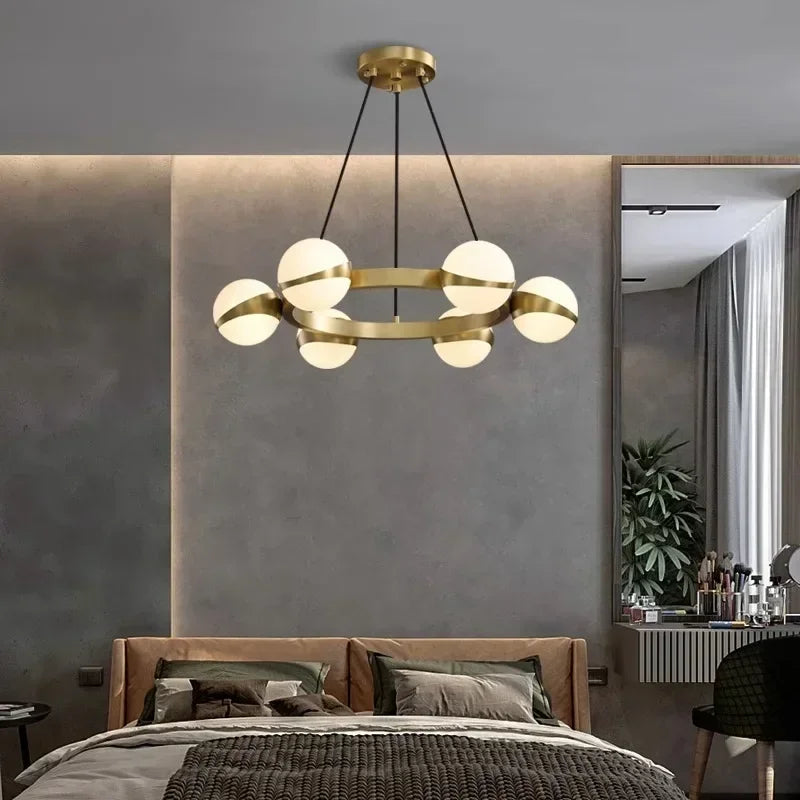 مصابيح قلادة أكريليك LED من DecorBites™ لديكور المنزل