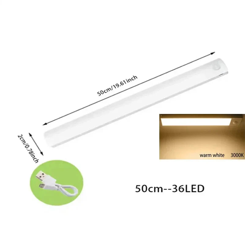 DecorBites™ Dimmable PIR Sensor LED Cabinet Night Light
