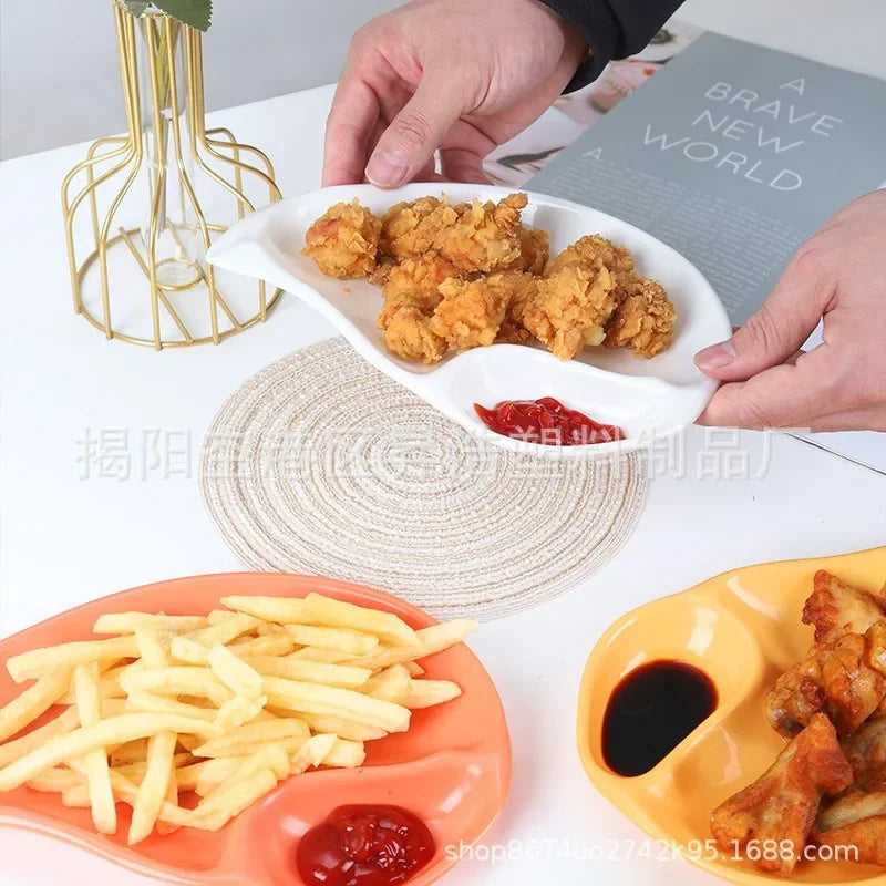 طقم أواني مائدة DecorBites™ لتقديم الزلابية والسوشي والحلويات والفواكه