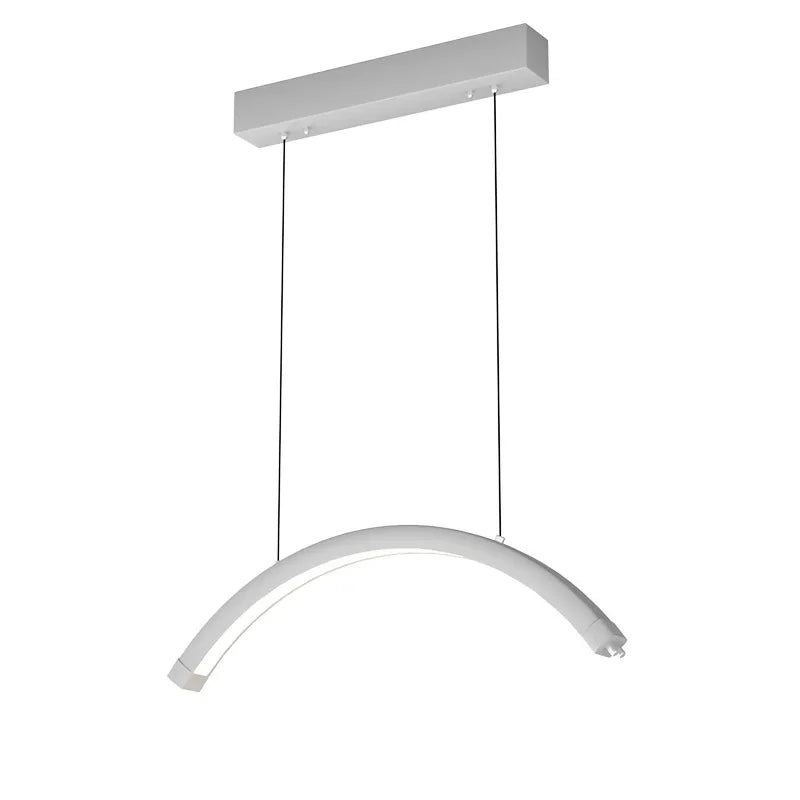 Half Moon Dimmable LED Pendant Light for Beauty Studio