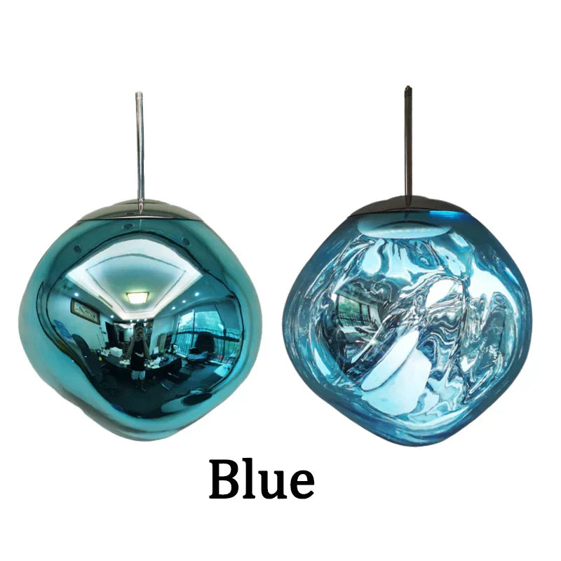 DecorBites™ Glass Lava LED Pendant Lights for Modern Living Room Bedroom Decor
