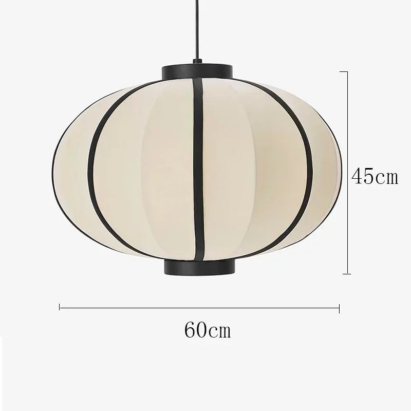 DecorBites™ مصباح معلق مظلة يابانية - فانوس سقف LED لغرفة المعيشة وغرفة النوم والمكتب