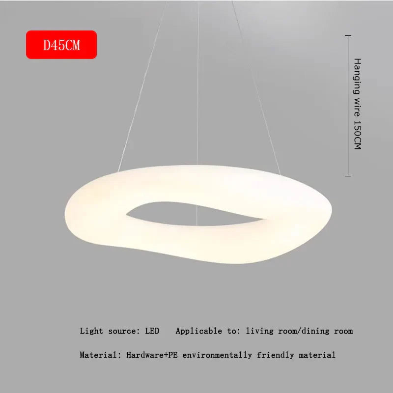 DecorBites™ Cozy Cotton Ceiling Chandelier for Bedroom, Kitchen, and Living Room