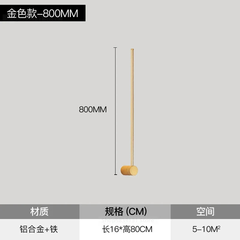 DecorBites™ LED Wall Lamps: Nordic Modern Design for Living Room and Bedroom