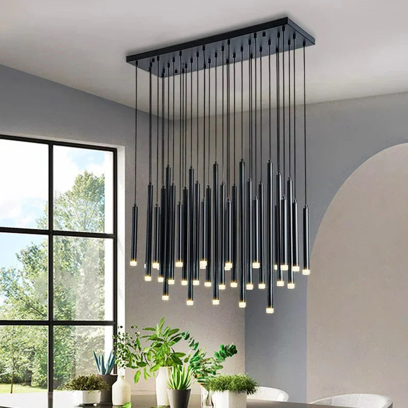 DecorBites™ Elegant Chandelier Dining Room Pendant Lights Ceiling Lamps Indoor Lighting Fixtures