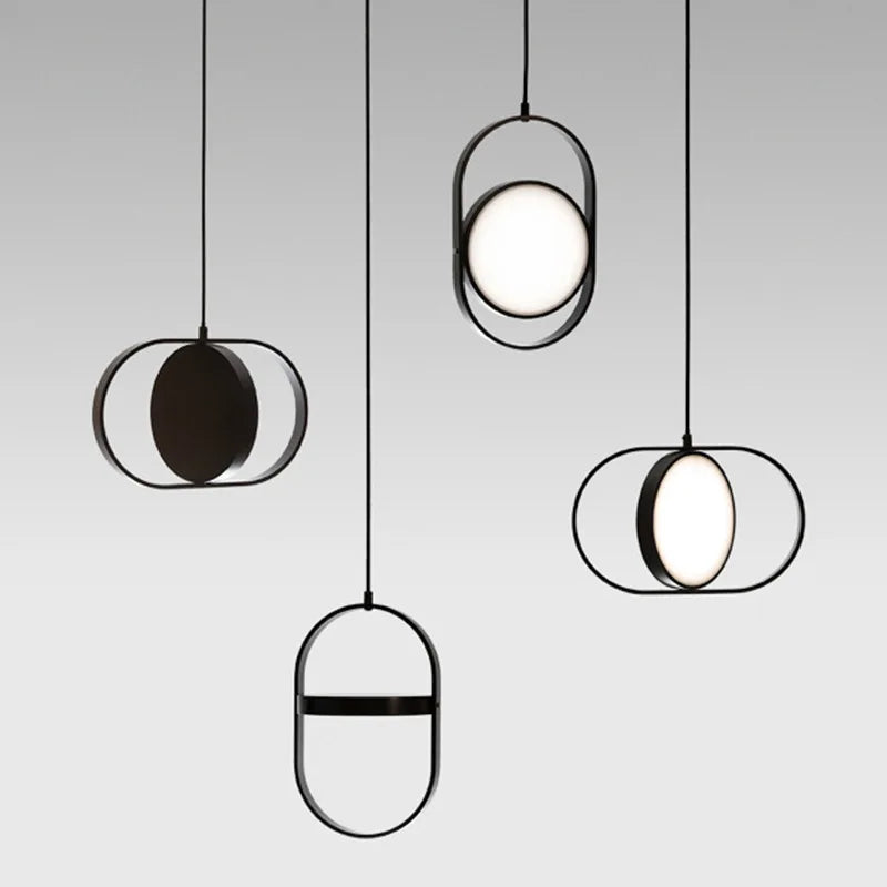 DecorBites™ Adjustable Angle LED Pendant Light Fixture for Home and Shop Lighting