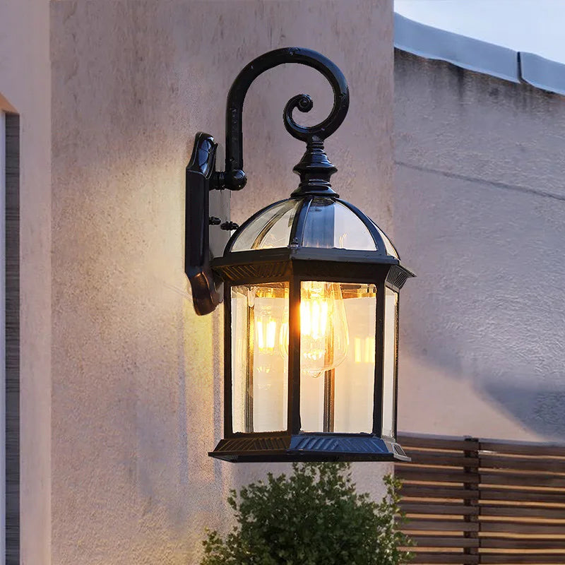 DecorBites™ Black Bronze Wall Lamp Sconce Light Fixtures for Indoor/Outdoor Lighting