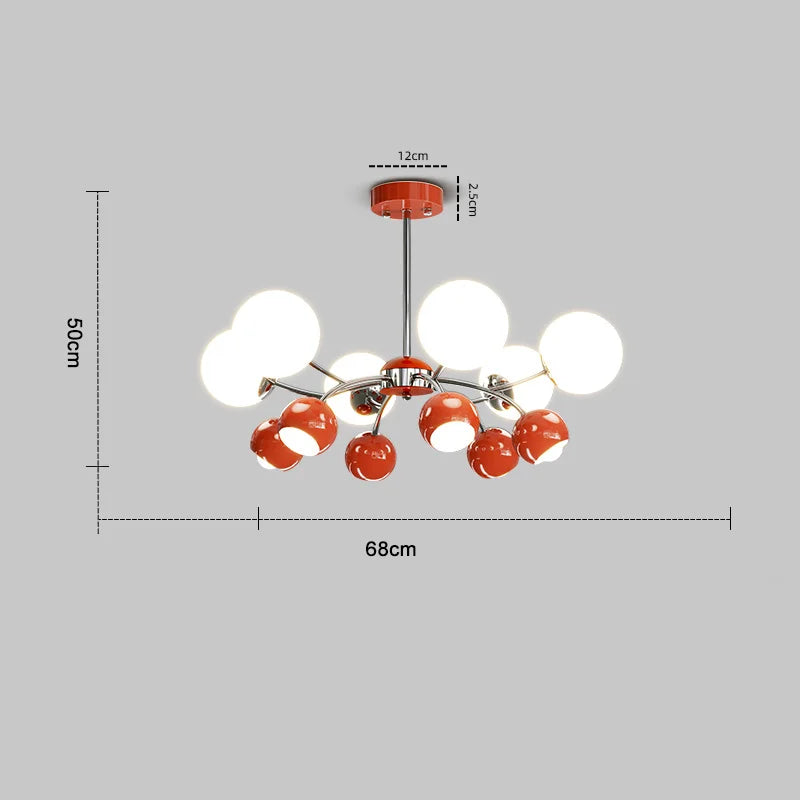 DecorBites™ French Cream Living Room Pendant Lamp Magic Bean Restaurant Bauhaus Medieval Bedroom