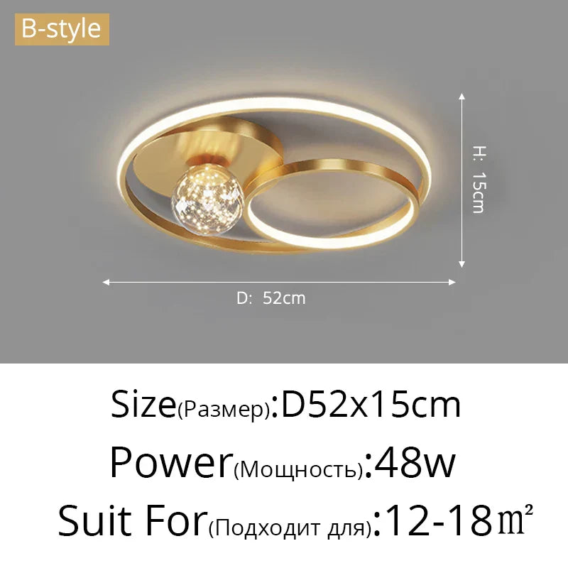 DecorBites™ Gypsophila Chandelier: Modern Ceiling Light for Living Room, Bedroom, Home.