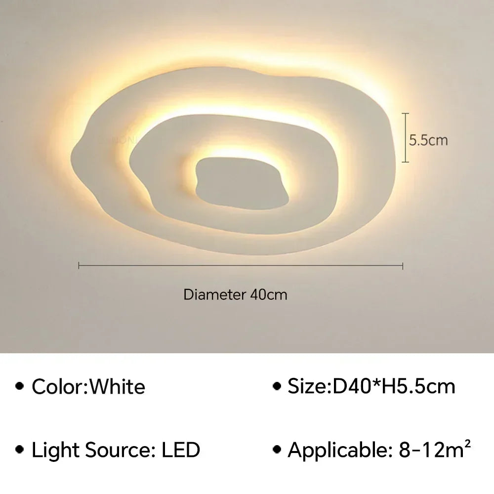 DecorBites™ ثريا سقف LED لغرفة المعيشة وغرفة النوم