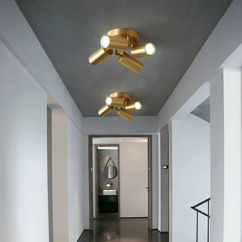 DecorBites™ Adjustable LED Chandelier Ceiling Lamp for Home Decor & Lighting