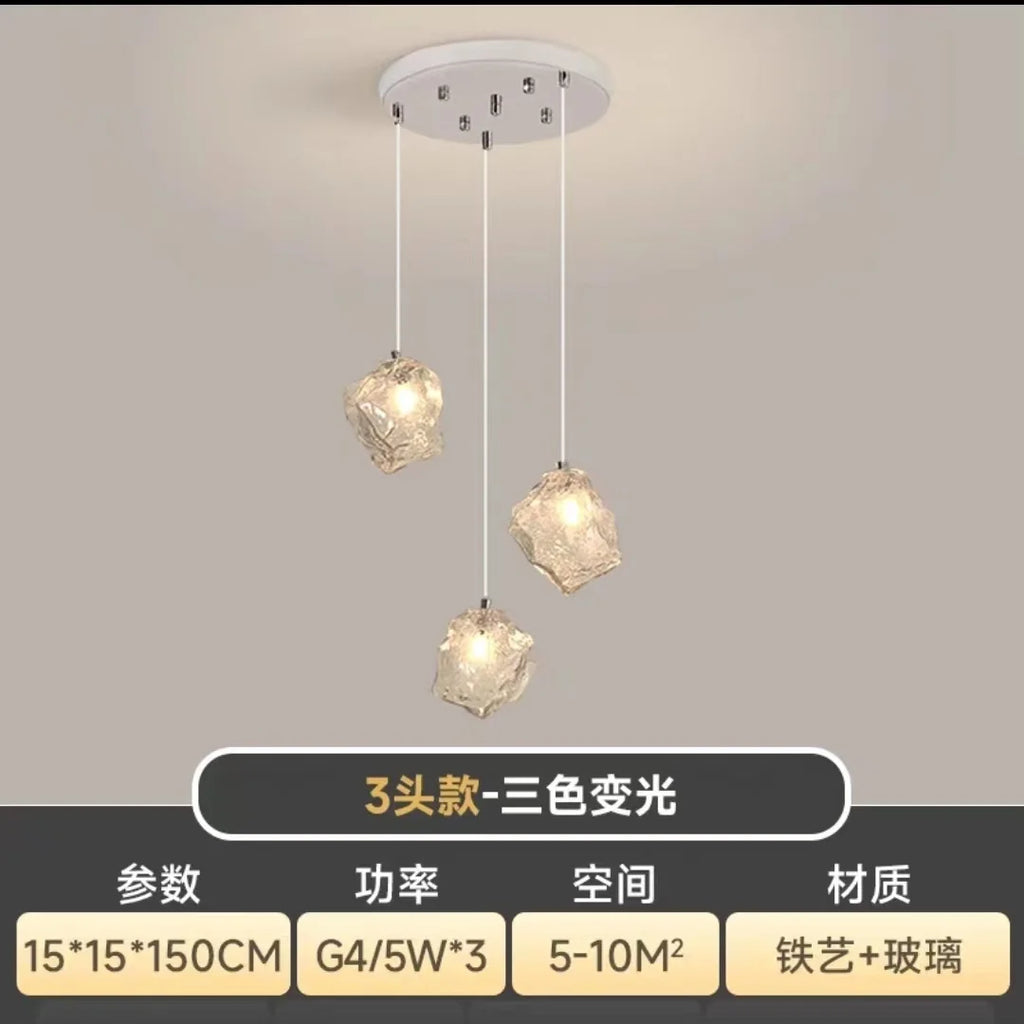 DecorBites™ Cube Chandelier Pendant Lights for Restaurant Loft Stairwell Bedroom Art Décor