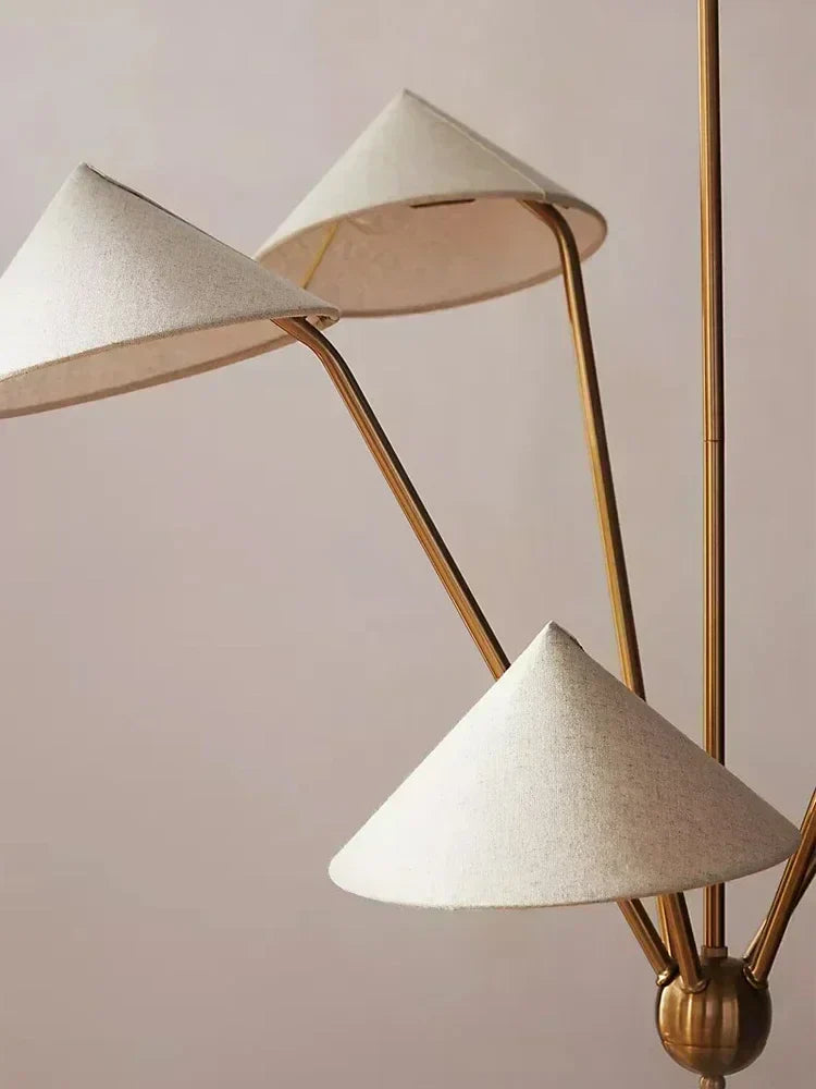 DecorBites™ ثريات قماش يابانية ومصابيح متدلية لديكور غرفة المعيشة