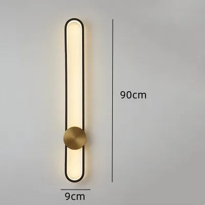 مصباح حائط LED طويل DecorBites™ لغرفة المعيشة وخلفية تلفزيون السرير