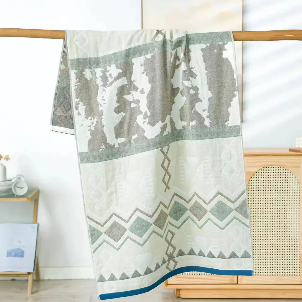 DecorBites™ Cotton Bath Towel - Soft & Quick Dry - 70x140cm