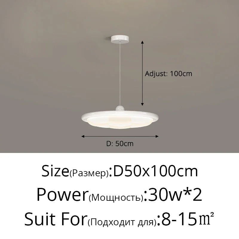 DecorBites™ Cream Style LED Ceiling Lights - Modern, Simple, Atmospheric Lighting for Home