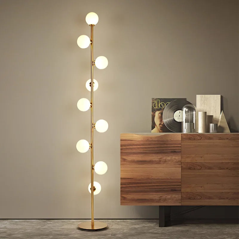 مصابيح أرضية LED من DecorBites™: إضاءة عصرية قائمة لغرفة المعيشة وغرفة النوم