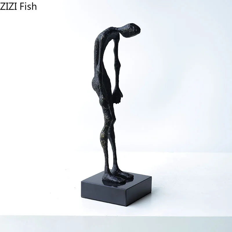 DecorBites™ Abstract Lovers Sculpture Desk Ornament Home Decor Aesthetic Figure