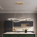 Nordic Minimalist Metal Pendant Light Chandelier