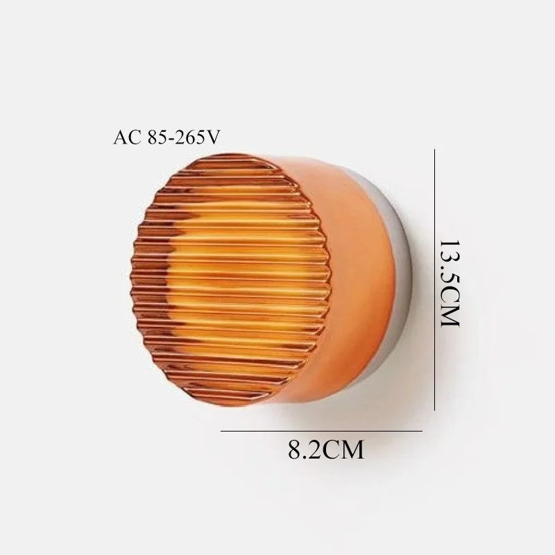 DecorBites™ LED Wall Sconce Light Luxury Modern Creative Acrylic Bedroom Living Room Lamp