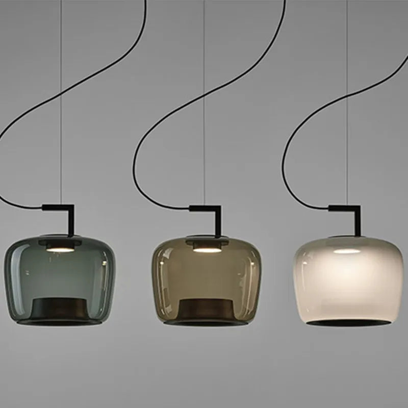 DecorBites™ Brokis Double Glass Pendant Lamp for Home Decor & Hospitality Spaces
