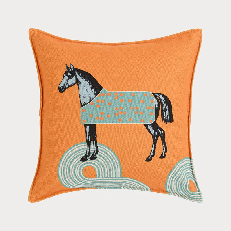 DecorBites™ 45x45 Square Throw Pillowcase - Luxury Fashion for Living Room and Sofa Decor
