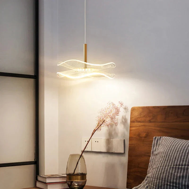 مصباح تعليق LED من DecorBites™ - مصباح إضاءة داخلي بتصميم نورديك لديكور المنزل