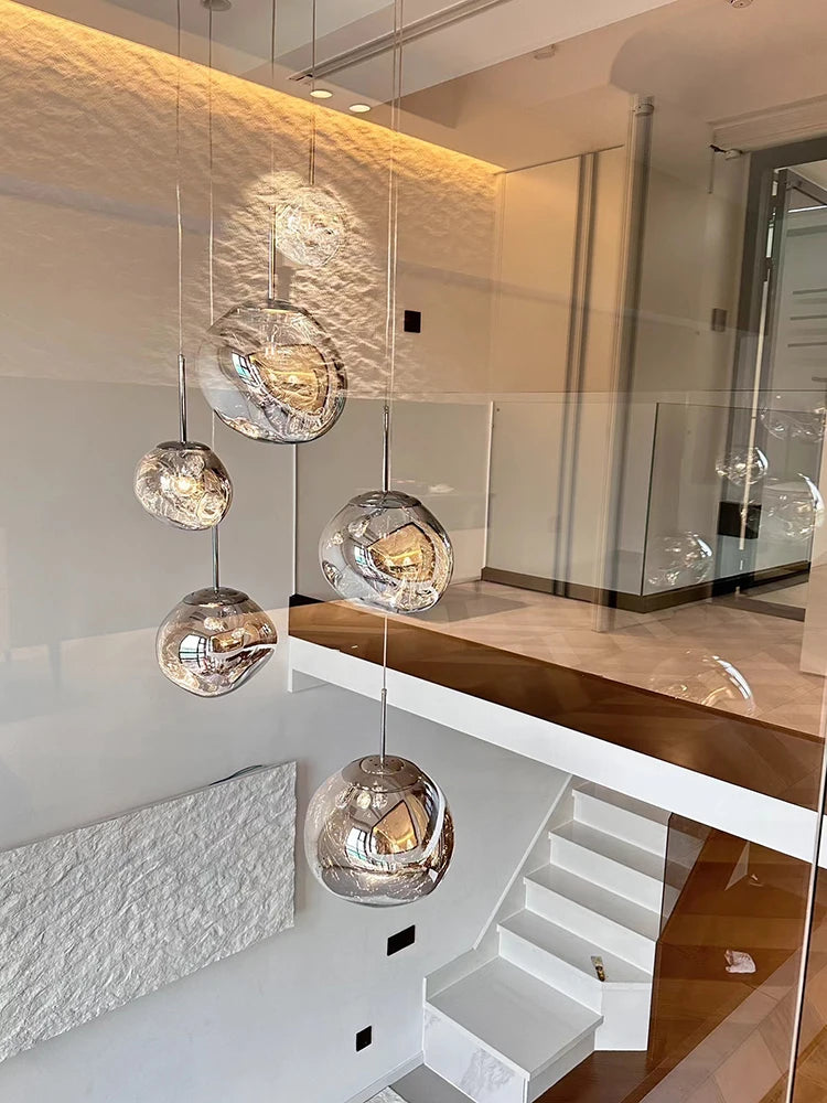 Nordic Lava Acrylic Pendant Light