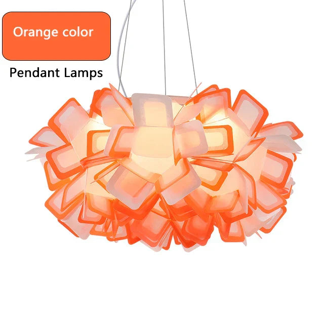 مصباح سقف مُعلق LED على شكل زهرة DecorBites™ لغرفة المعيشة وغرفة النوم