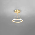 DecorBites™ Gold Plated Chandelier with Remote Control, Crystals Decoration for Living Room