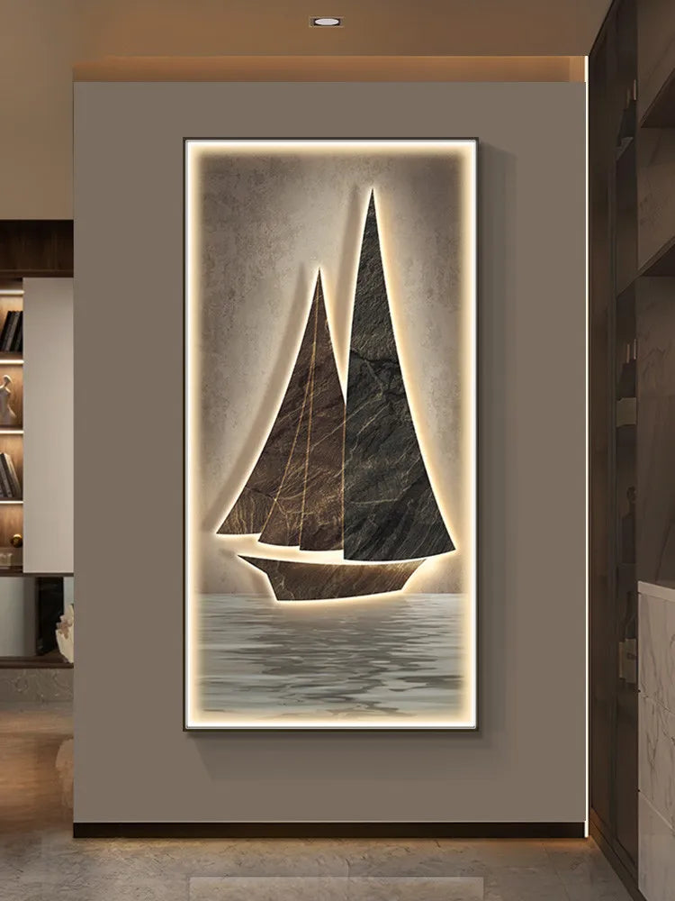 مصباح جداري DecorBites™ LED لديكور جداري إبداعي عصري في غرفة النوم وغرفة المعيشة وغرفة الدراسة