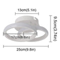 DecorBites™ Acrylic LED Ceiling Light: Modern Home Decor Lighting for Bedroom, Aisle, Balcony, Corridor