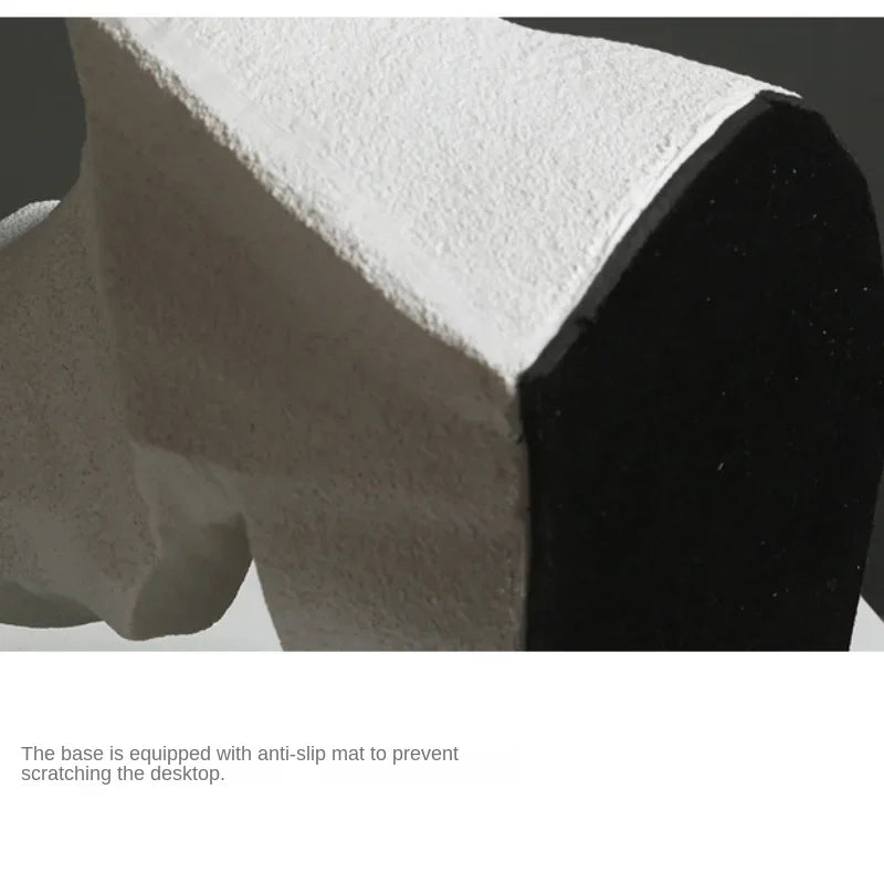 Abstract Resin Decoration DecorBites™ - Elegant Art Sculpture for Office, Living Room & Desktop