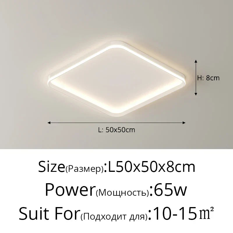 ثريا سقف LED DecorBites™ لغرفة المعيشة والمطبخ وغرفة الطعام وغرفة الدراسة، إضاءة داخلية عصرية