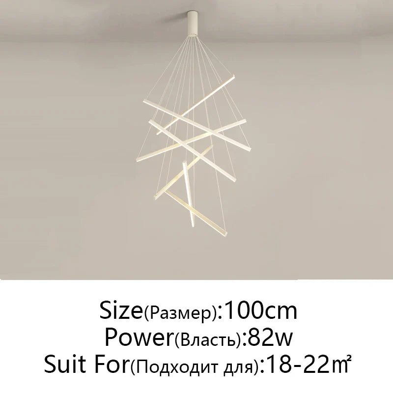 ثريا DecorBites™ LED: إضاءة عصرية لامعة لمدخل الدرج وغرف النوم والمباني الدوبلكس