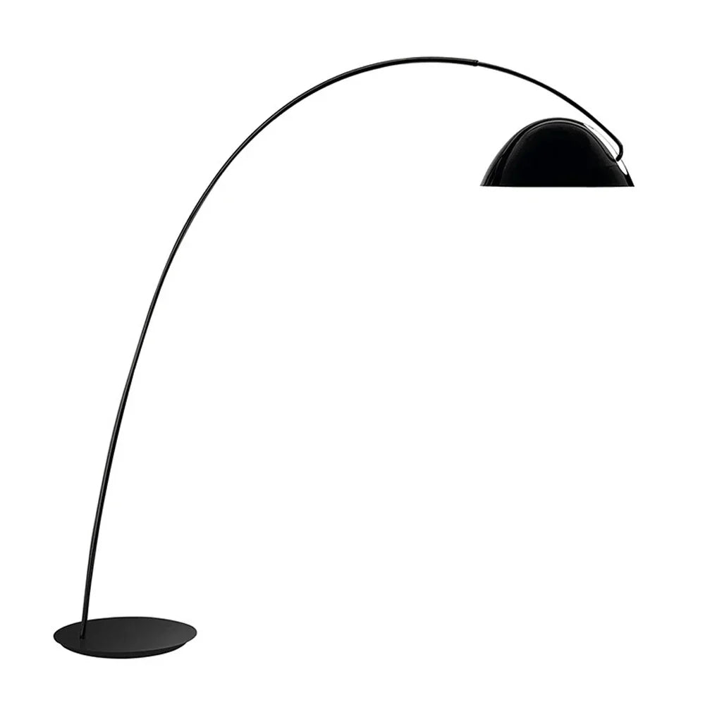 DecorBites™ Aluminum Shade Black LED Floor Lamp for Living Room & Bedroom