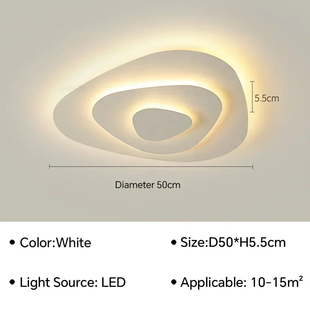 DecorBites™ ثريا سقف LED لغرفة المعيشة وغرفة النوم
