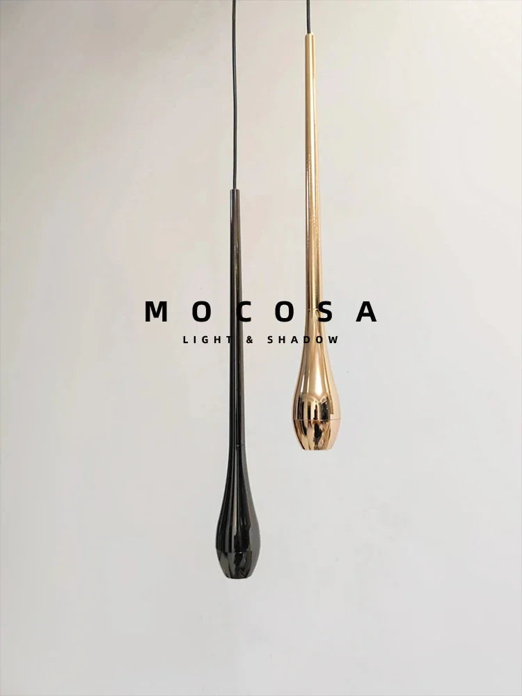Droplet Aluminum Pendant Light With Remote Dimming