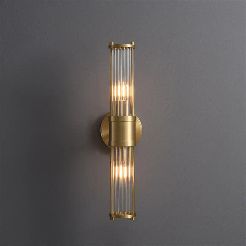 مصابيح حائط كريستالية LED من DecorBites™ لغرف المعيشة وغرف النوم الفاخرة: حل إضاءة داخلية أنيق
