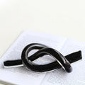 DecorBites™ Geometric Glass Sculpture Twine Knot Decor Home Decor Accessory