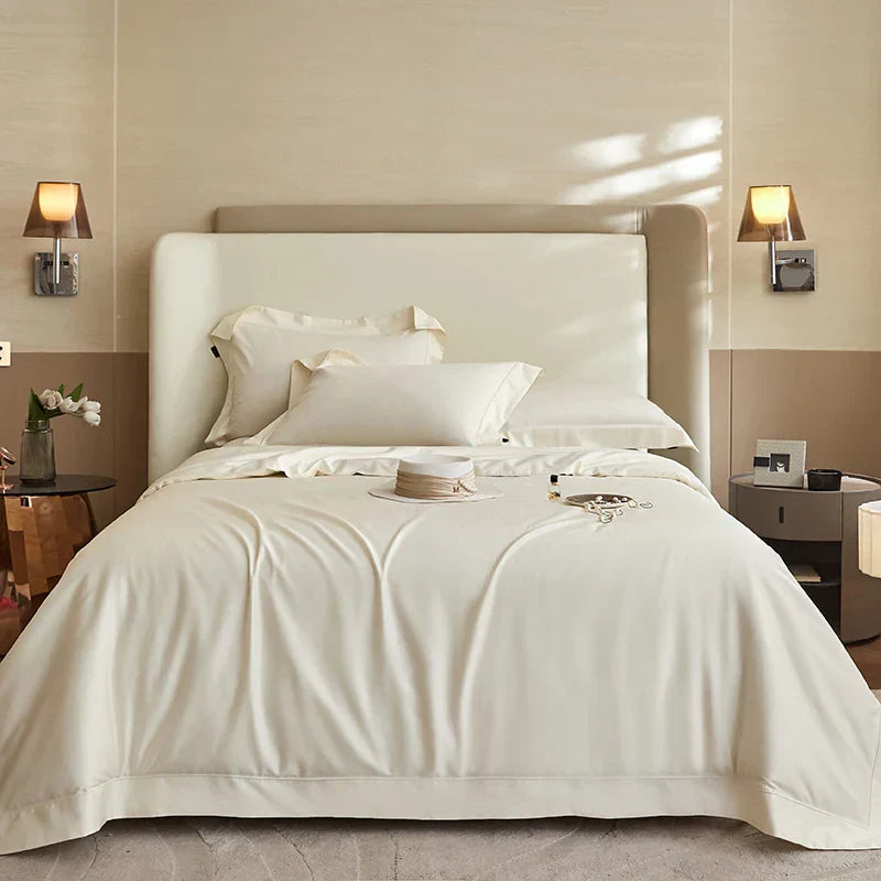 DecorBites™ 1400TC Pima Cotton Cozy Bedding Set: Soft, Breathable, Queen King Size Duvet Cover, Sheet, Pillowcases