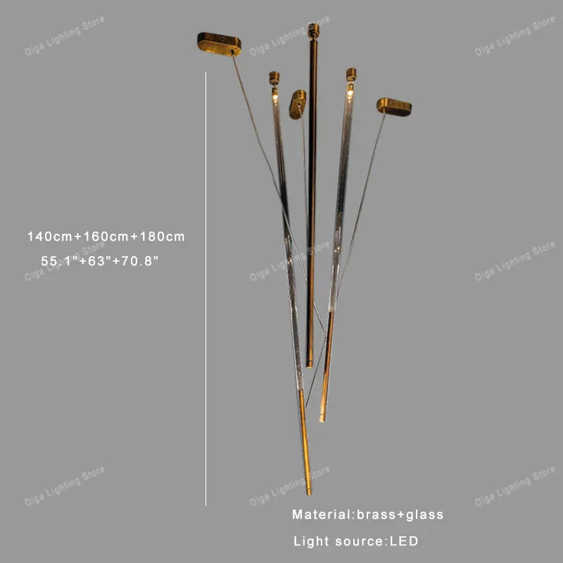 مصباح DecorBites™ الصناعي الاسكندنافي LED المعلق لديكور غرفة الطعام